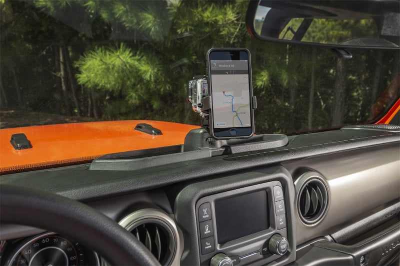 Rugged Ridge Dash Multi-Mount w/Phone Holder 18-20 Jeep JL/JT Rugged Ridge Dash Multi-Mount w/Phone Holder 18-20 Jeep JL/JT