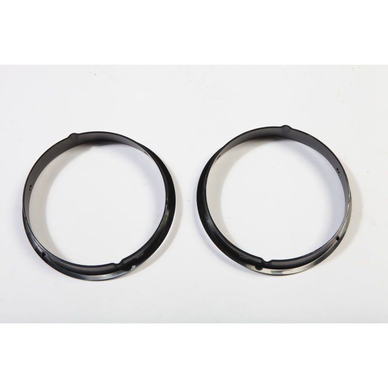 Rugged Ridge Headlight Bezels Black 97-06 Jeep Wrangler Rugged Ridge Headlight Bezels Black 97-06 Jeep Wrangler