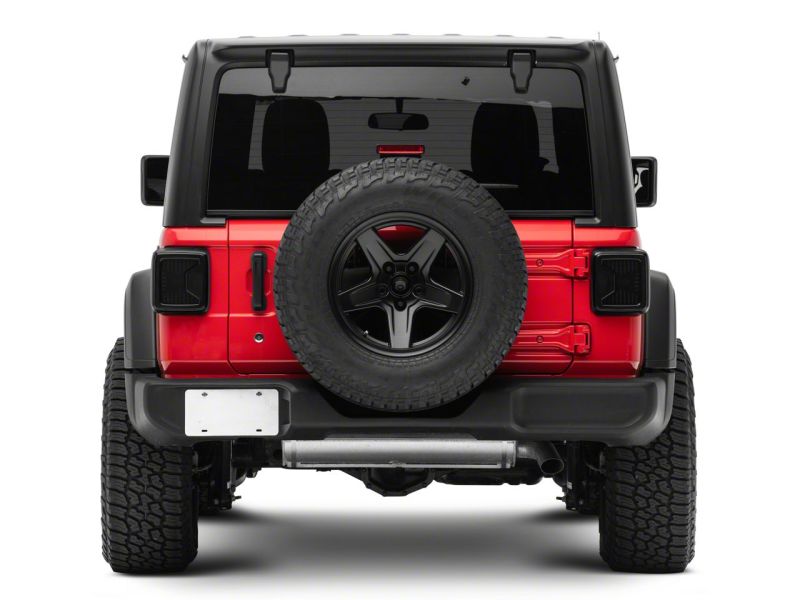 Raxiom 18-23 Jeep Wrangler JL LED Tail Lights- Blk Housing (Smoked Lens) Raxiom 18-23 Jeep Wrangler JL LED Tail Lights- Blk Housing (Smoked Lens)