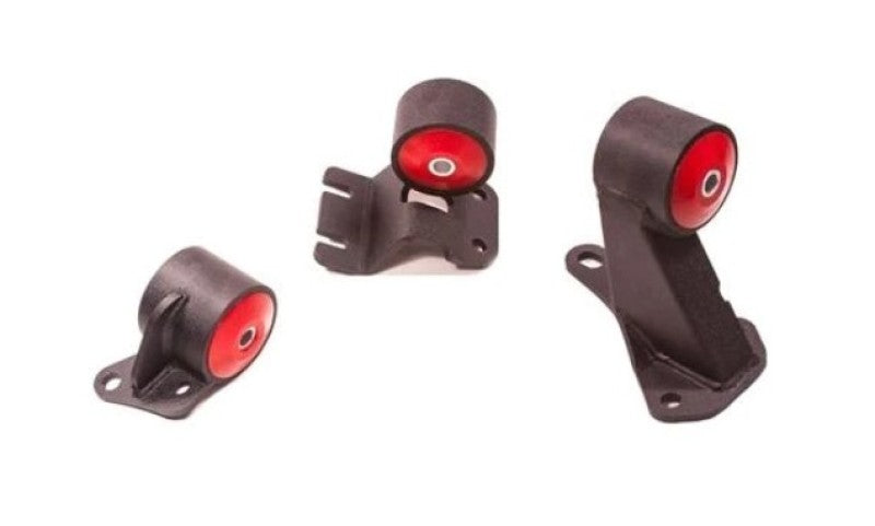Innovative 90-93 Integra B-Series Black Steel Mounts 85A Bushings (Auto to Manual Hydro) Innovative 90-93 Integra B-Series Black Steel Mounts 85A Bushings (Auto to Manual Hydro)