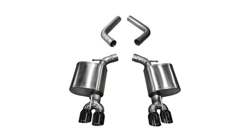 Corsa 2015-23 Dodge Challenger 6.4L/17-19 Challenger 5.7L Black Sport Axle-Back Exhaust w/3.5in Tips Corsa 2015-23 Dodge Challenger 6.4L/17-19 Challenger 5.7L Black Sport Axle-Back Exhaust w/3.5in Tips
