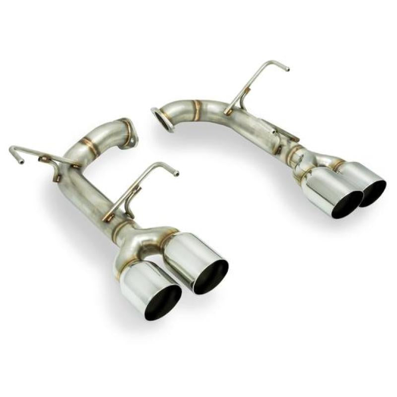 Remark 2015+ Subaru WRX/STI VA Axle Back Exhaust w/Stainless Steel Single Wall Tip Remark 2015+ Subaru WRX/STI VA Axle Back Exhaust w/Stainless Steel Single Wall Tip