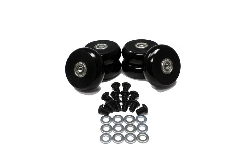 Energy Suspension 2.375in Black Hyper-Glide PolyCreeper Wheels (Set of 6) Energy Suspension 2.375in Black Hyper-Glide PolyCreeper Wheels (Set of 6)