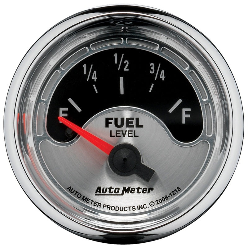 Autometer American Muscle Gauge Fuel Level 2 1/16in 16e To 158f Elec American Muscle Autometer American Muscle Gauge Fuel Level 2 1/16in 16e To 158f Elec American Muscle