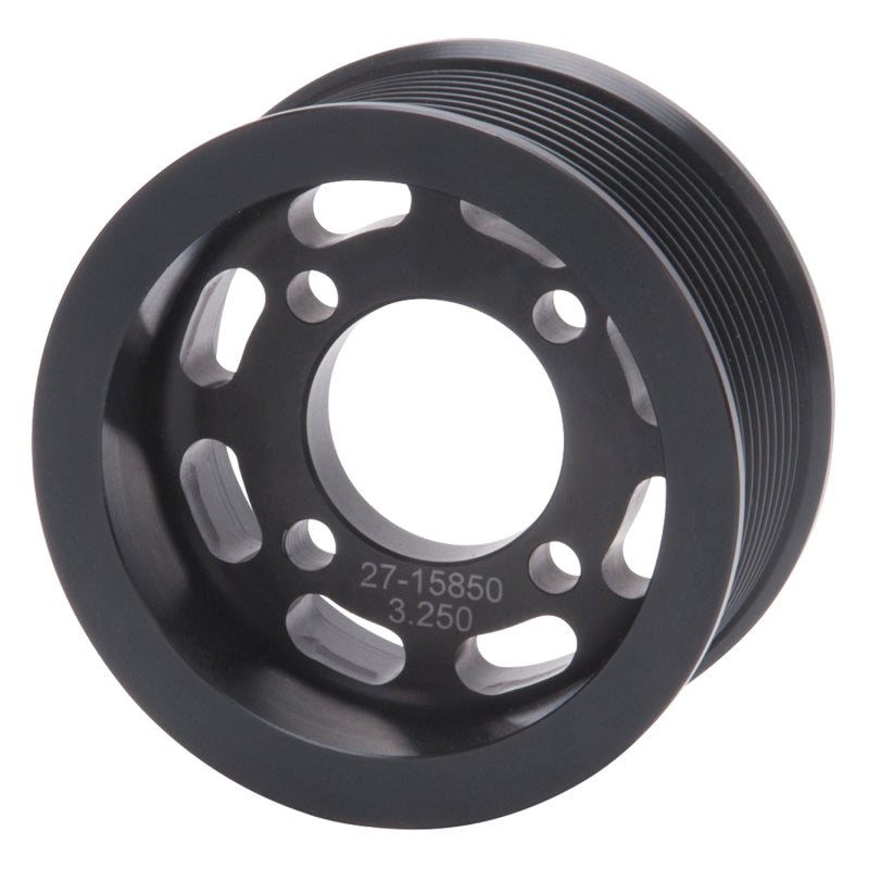 Edelbrock Pulley Supercharger Enforcer 10 Rib 3 25In Black Edelbrock Pulley Supercharger Enforcer 10 Rib 3 25In Black