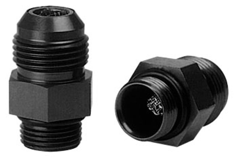 Moroso Dry Sump/External Oil Pump Fitting w/Screen -10An to -12An w/O-Ring - Aluminum - 2 Pack Moroso Dry Sump/External Oil Pump Fitting w/Screen -10An to -12An w/O-Ring - Aluminum - 2 Pack