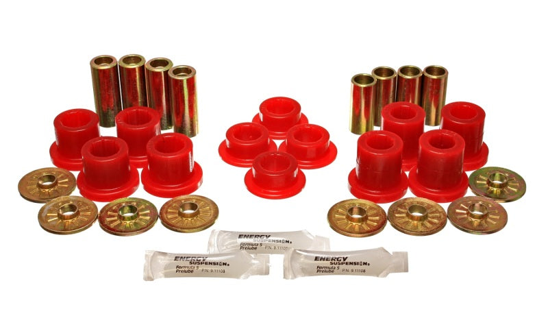 Energy Suspension 92-02 Dodge Viper Red Front Control Arm Bushing Set Energy Suspension 92-02 Dodge Viper Red Front Control Arm Bushing Set
