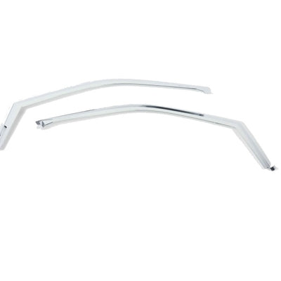 Putco 15-20 Ford F-150 - Super Crew / Super Cab / Reg Cab (Front Only) Element Chrome Window Visors