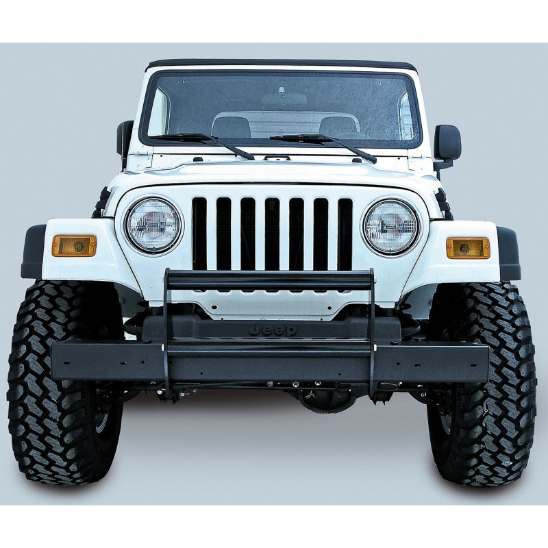 Rugged Ridge Brush Guard Gloss Black 97-06 Jeep Wrangler Rugged Ridge Brush Guard Gloss Black 97-06 Jeep Wrangler