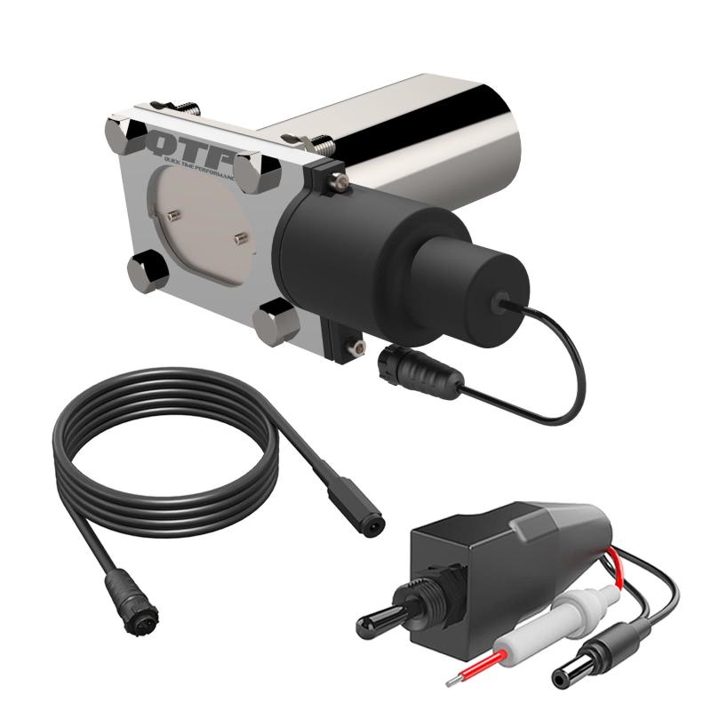 QTP Bolt-On QTEC Low Profile Oval Electric Cutout Valve QTP Bolt-On QTEC Low Profile Oval Electric Cutout Valve