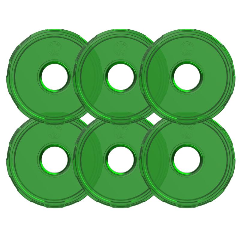 KC HiLiTES Cyclone V2 LED - Replacement Lens - Green - 6-PK KC HiLiTES Cyclone V2 LED - Replacement Lens - Green - 6-PK