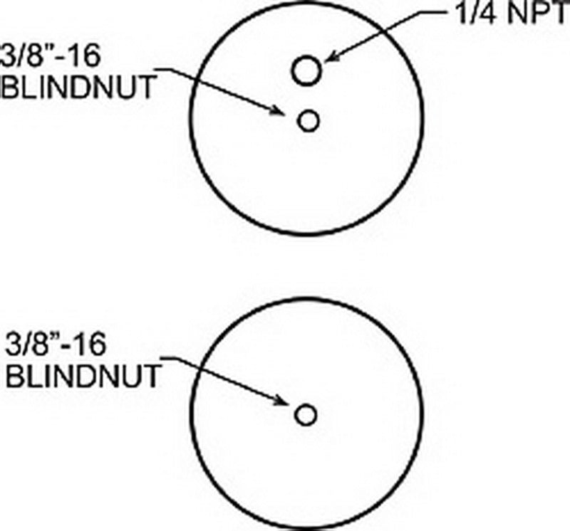 Firestone Ride-Rite Replacement Air Helper Spring Rear 267C 1.5 (W217606784) Firestone Ride-Rite Replacement Air Helper Spring Rear 267C 1.5 (W217606784)