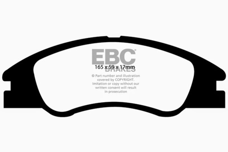 EBC 04-09 Kia Spectra 1.8 Greenstuff Front Brake Pads EBC 04-09 Kia Spectra 1.8 Greenstuff Front Brake Pads