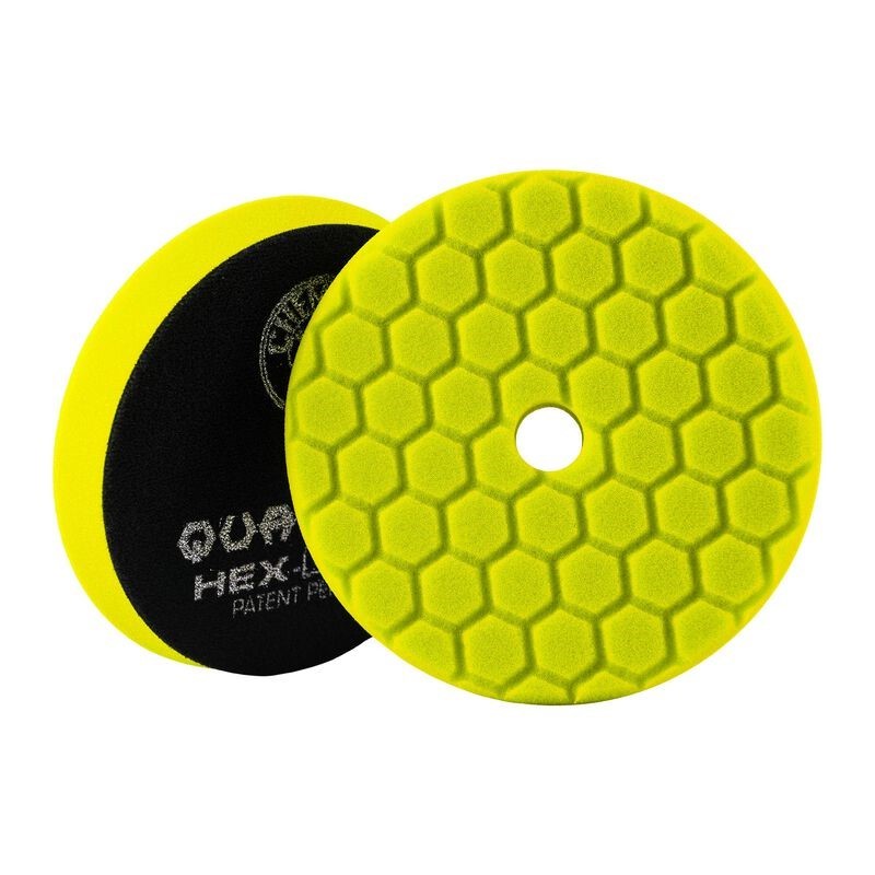 Chemical Guys Hex-Logic Quantum Heavy Cutting Pad - Yellow - 5.5in Chemical Guys Hex-Logic Quantum Heavy Cutting Pad - Yellow - 5.5in