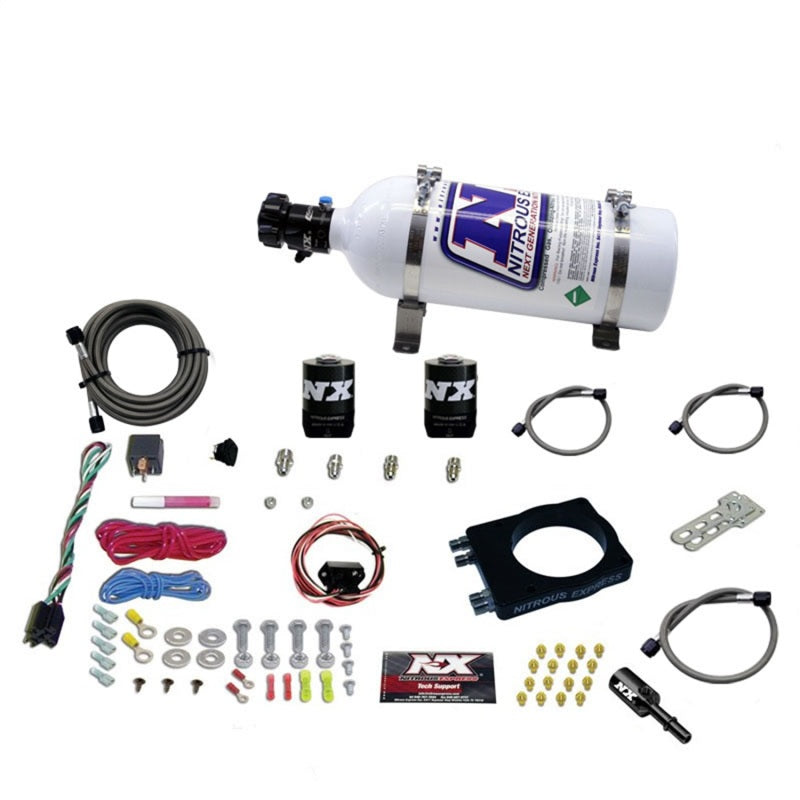 Nitrous Express Dodge Hemi Nitrous Plate Kit (50-400HP) w/5lb Bottle Nitrous Express Dodge Hemi Nitrous Plate Kit (50-400HP) w/5lb Bottle