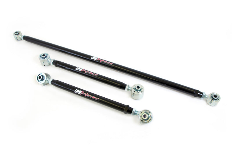 UMI Performance 82-02 F-Body Double Adjustable Lower Control Arm Panhard Bar Kit UMI Performance 82-02 F-Body Double Adjustable Lower Control Arm Panhard Bar Kit