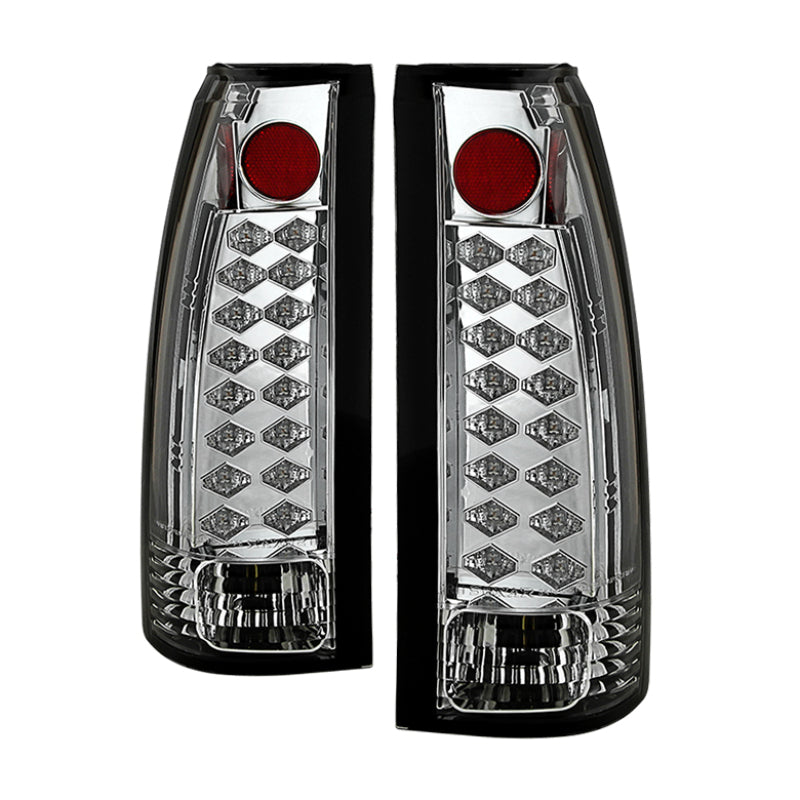 Spyder Chevy C/K Series 1500 88-98/Blazer 92-94 LED Tail Lights Chrm ALT-YD-CCK88-LED-C Spyder Chevy C/K Series 1500 88-98/Blazer 92-94 LED Tail Lights Chrm ALT-YD-CCK88-LED-C