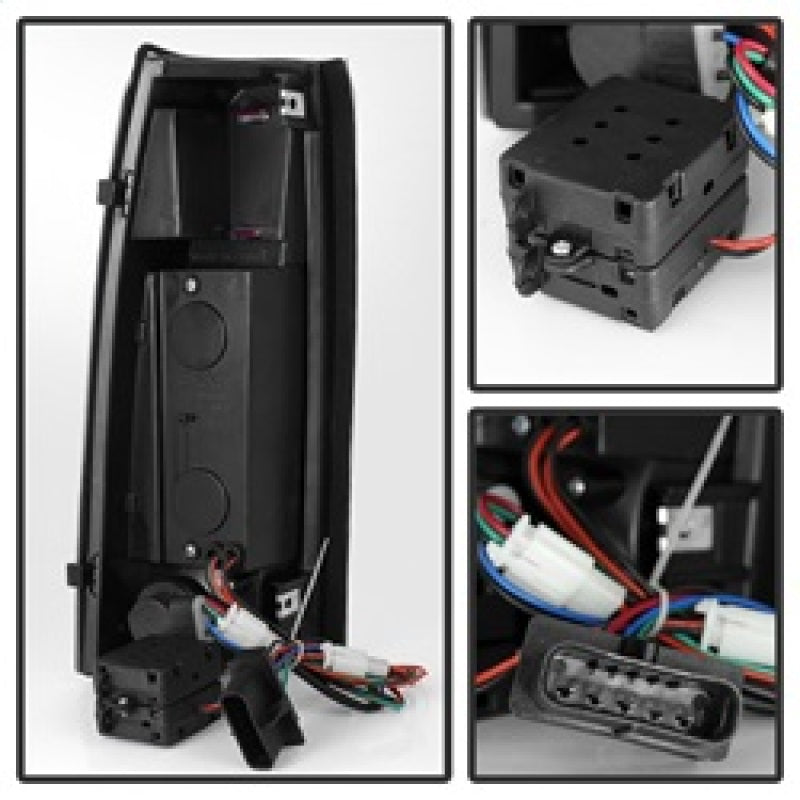 xTune Yukon Denali 99-00 LED Tail Lights Black ALT-JH-CCK88-LED-BK xTune Yukon Denali 99-00 LED Tail Lights Black ALT-JH-CCK88-LED-BK