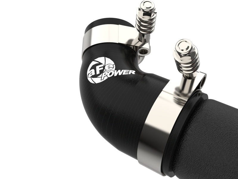 aFe Kia Stinger 18-22 V6-3.3L (tt) BladeRunner Hot Charge Pipe- Black aFe Kia Stinger 18-22 V6-3.3L (tt) BladeRunner Hot Charge Pipe- Black