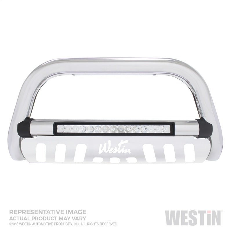 Westin 19-22 RAM 1500 (Excl. Classic/Rebel/Warlock) Ultimate LED Bull Bar - Chrome Westin 19-22 RAM 1500 (Excl. Classic/Rebel/Warlock) Ultimate LED Bull Bar - Chrome