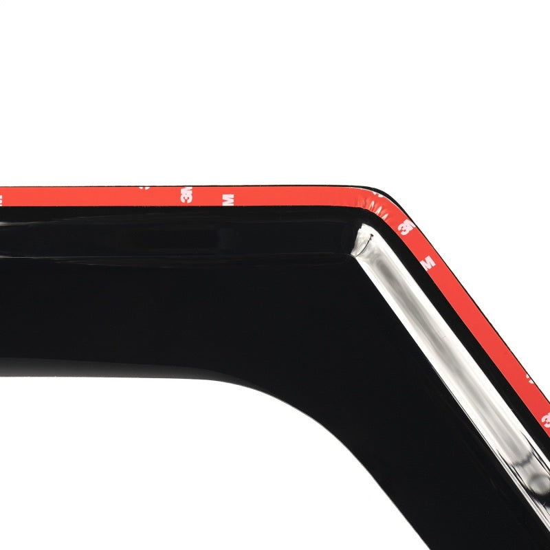 Rugged Ridge Window Visors Matte Black 18-20 Jeep Wrangler JLU/JT Rugged Ridge Window Visors Matte Black 18-20 Jeep Wrangler JLU/JT