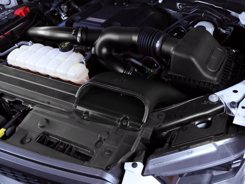 aFe Quantum Cold Air Intake System Scoop 15-18 Ford F150 EcoBoost V6-3.5L/2.7L aFe Quantum Cold Air Intake System Scoop 15-18 Ford F150 EcoBoost V6-3.5L/2.7L