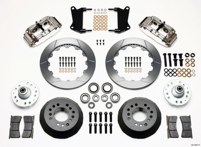 Wilwood Narrow Superlite 6R Front Hub Kit 12.88in Polished 67-69 Camaro 64-72 Nova Chevelle Wilwood Narrow Superlite 6R Front Hub Kit 12.88in Polished 67-69 Camaro 64-72 Nova Chevelle
