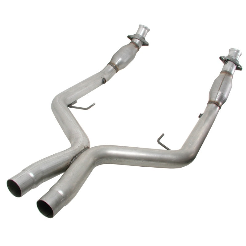 BBK 05-10 Mustang 4.6 GT High Flow X Pipe With Catalytic Converters - 2-3/4 BBK 05-10 Mustang 4.6 GT High Flow X Pipe With Catalytic Converters - 2-3/4