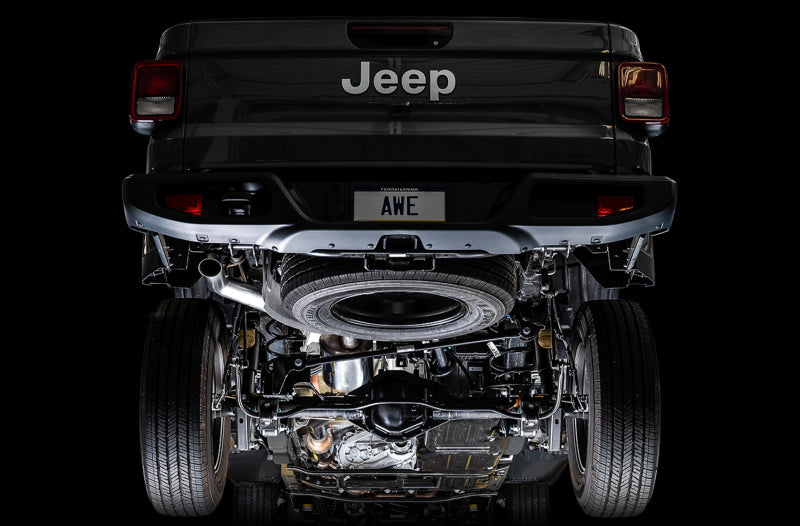 AWE Tuning 07-18 Jeep Wrangler JK/JKU 3.6L Trail Edition Cat-Back Exhaust AWE Tuning 07-18 Jeep Wrangler JK/JKU 3.6L Trail Edition Cat-Back Exhaust