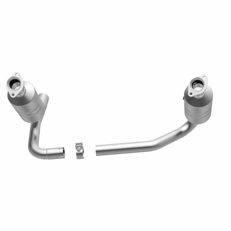 MagnaFlow Conv DF 07-09 Dodge Dakota 3.7L/4.7L /07-09 Mitsubishi Raider 3.7L Y-Pipe Assembly MagnaFlow Conv DF 07-09 Dodge Dakota 3.7L/4.7L /07-09 Mitsubishi Raider 3.7L Y-Pipe Assembly