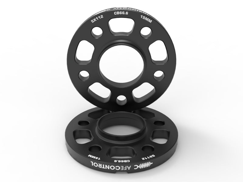 aFe CONTROL Billet Aluminum Wheel Spacers 5x112 CB66.6 15mm - Toyota GR Supra/BMW G-Series aFe CONTROL Billet Aluminum Wheel Spacers 5x112 CB66.6 15mm - Toyota GR Supra/BMW G-Series