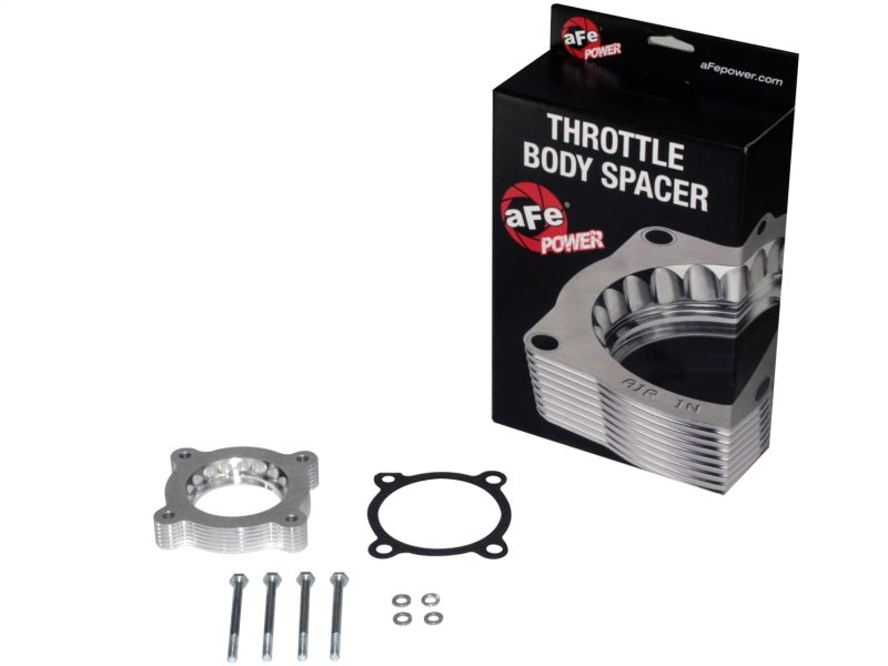 aFe Silver Bullet Throttle Body Spacers TBS Toyota 4Runner/FJ Cruiser 10-12 V6-4.0L aFe Silver Bullet Throttle Body Spacers TBS Toyota 4Runner/FJ Cruiser 10-12 V6-4.0L