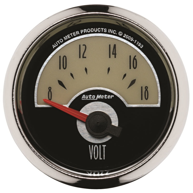 Autometer Cruiser Voltmeter 2 1/16in 18V Electric Gauge Autometer Cruiser Voltmeter 2 1/16in 18V Electric Gauge