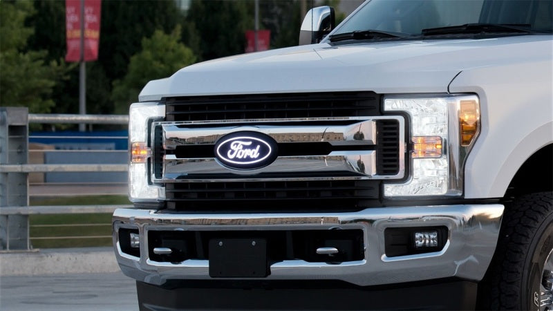 Putco 17-20 Ford SuperDuty Front Luminix Ford LED Emblem - w/o Camera CutOut Putco 17-20 Ford SuperDuty Front Luminix Ford LED Emblem - w/o Camera CutOut