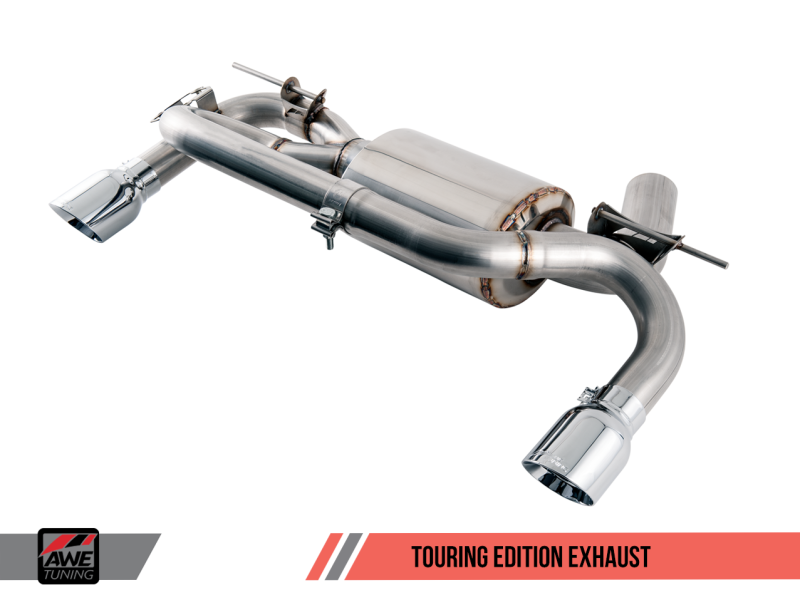 AWE Tuning BMW F3X 340i Touring Edition Axle-Back Exhaust - Chrome Silver Tips (90mm) AWE Tuning BMW F3X 340i Touring Edition Axle-Back Exhaust - Chrome Silver Tips (90mm)