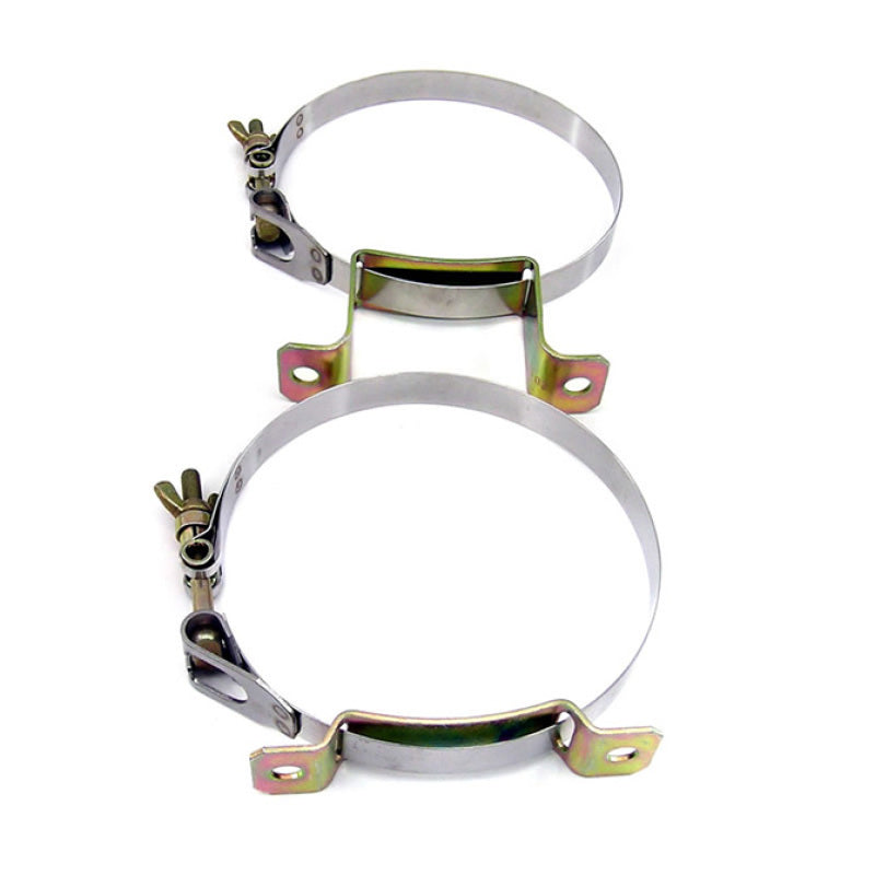 Nitrous Express 5lb Stainless Steel Bottle Brackets Nitrous Express 5lb Stainless Steel Bottle Brackets