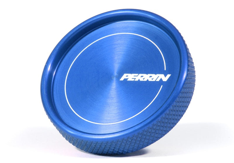 PERRIN 02-25 Subaru Impreza/WRX/STI & 13-25 Crosstrek/BRZ/FR-S/GR86/GR86 Oil Fill Cap - Blue PERRIN 02-25 Subaru Impreza/WRX/STI & 13-25 Crosstrek/BRZ/FR-S/GR86/GR86 Oil Fill Cap - Blue