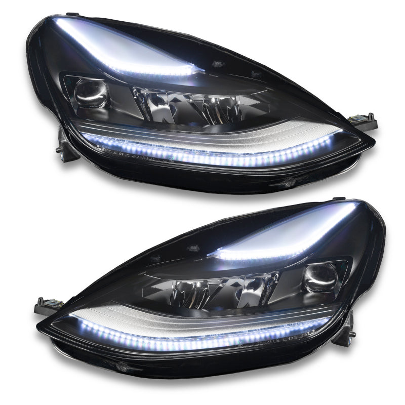 Oracle 2021+ Tesla Model 3 Dynamic ColorSHIFT  Headlight DRL Upgrade Kit SEE WARRANTY Oracle 2021+ Tesla Model 3 Dynamic ColorSHIFT  Headlight DRL Upgrade Kit SEE WARRANTY