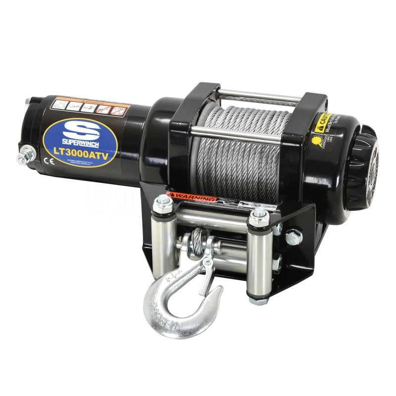 Superwinch 3000 LBS 12V DC 3/16in x 50ft Steel Rope LT3000 Winch Superwinch 3000 LBS 12V DC 3/16in x 50ft Steel Rope LT3000 Winch
