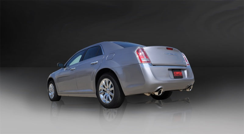 Corsa 2011-2014 Chrysler 300 R/T 5.7L V8 Polished Xtreme Cat-Back Exhaust Corsa 2011-2014 Chrysler 300 R/T 5.7L V8 Polished Xtreme Cat-Back Exhaust