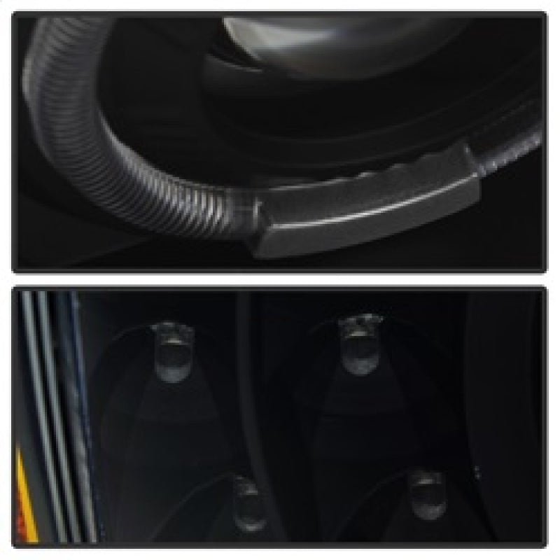 xTune Chevy Silverado 03-06 Projector Headlights 4pcs - LED Halo - Black PRO-JH-CSIL03-SET-BK xTune Chevy Silverado 03-06 Projector Headlights 4pcs - LED Halo - Black PRO-JH-CSIL03-SET-BK