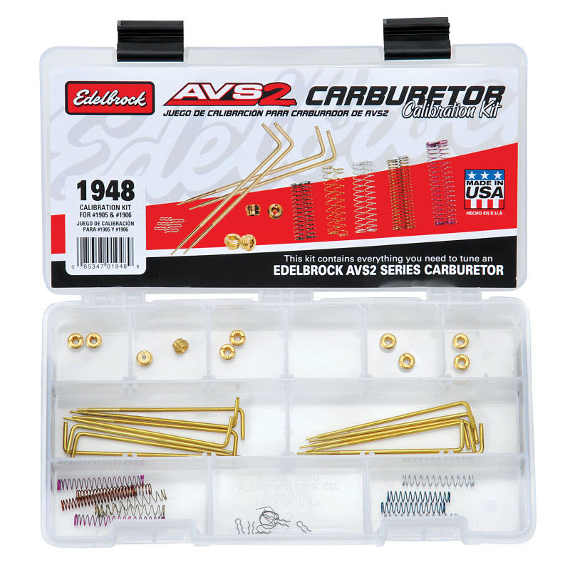 Edelbrock Calibration Kit for 1905 / 1906 Edelbrock Calibration Kit for 1905 / 1906