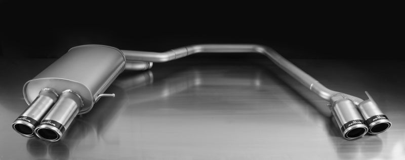 Remus 2010 BMW 5 Series F10 Sedan / F11 Touring Sport Axle Back Exhaust w/Carbon Ring Tail Pipes Remus 2010 BMW 5 Series F10 Sedan / F11 Touring Sport Axle Back Exhaust w/Carbon Ring Tail Pipes
