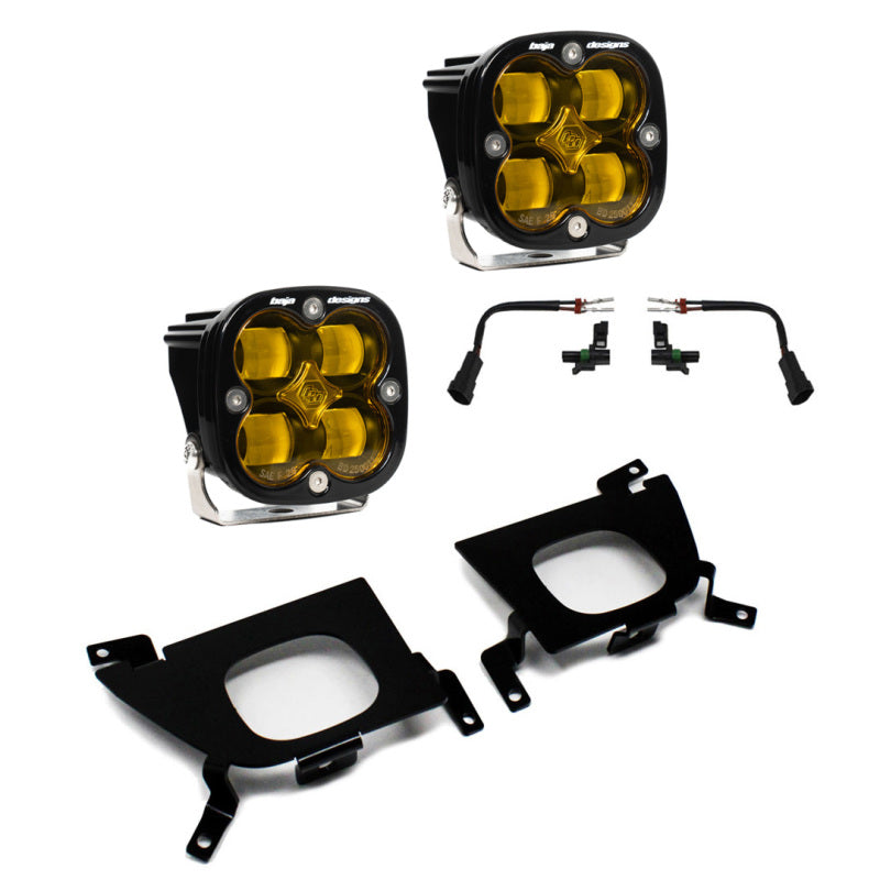Baja Designs 2019+ Chevy Silverado 1500/2500/2500 HD SAE Amber Fog Pocket Kit Baja Designs 2019+ Chevy Silverado 1500/2500/2500 HD SAE Amber Fog Pocket Kit