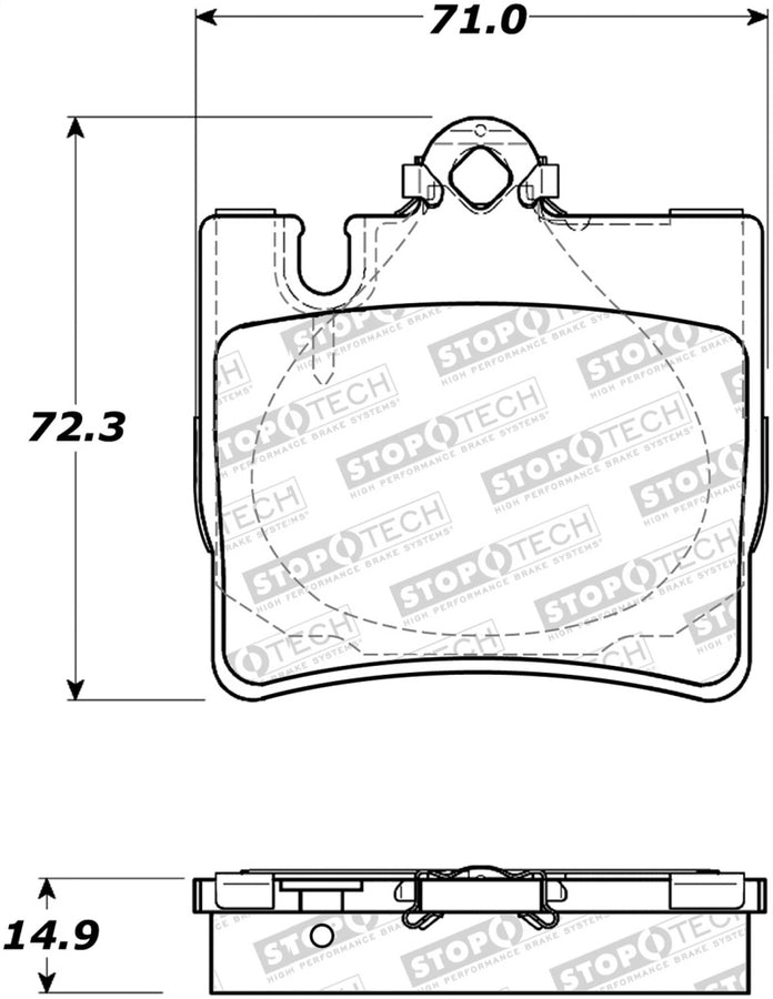 StopTech Street Brake Pads StopTech Street Brake Pads