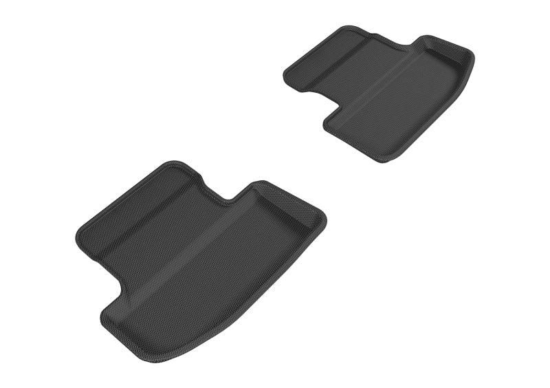 3D MAXpider 2015-2020 Ford Mustang Kagu 2nd Row Floormats - Black 3D MAXpider 2015-2020 Ford Mustang Kagu 2nd Row Floormats - Black