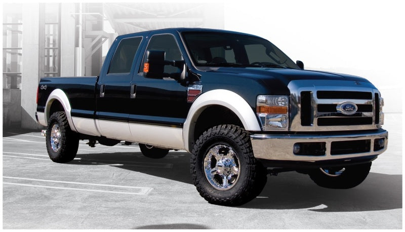 Bushwacker 08-10 Ford F-250 Super Duty Styleside OE Style Flares 4pc 81.0/96.0in Bed - Black Bushwacker 08-10 Ford F-250 Super Duty Styleside OE Style Flares 4pc 81.0/96.0in Bed - Black