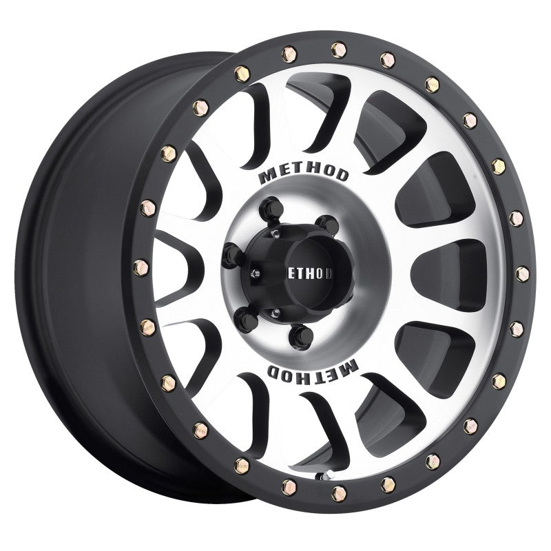 Method MR305 NV 18x9 0mm Offset 6x5.5 108mm CB Machined/Black Street Loc Wheel Method MR305 NV 18x9 0mm Offset 6x5.5 108mm CB Machined/Black Street Loc Wheel