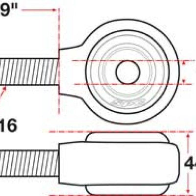 SPC Performance XAXIS Rod End Ball Joint