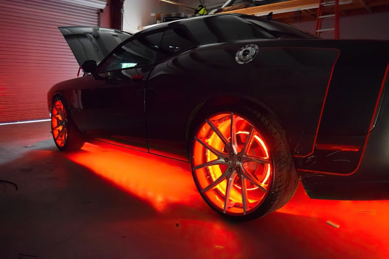 Oracle LED Illuminated Wheel Rings - Double LED - Red SEE WARRANTY Oracle LED Illuminated Wheel Rings - Double LED - Red SEE WARRANTY
